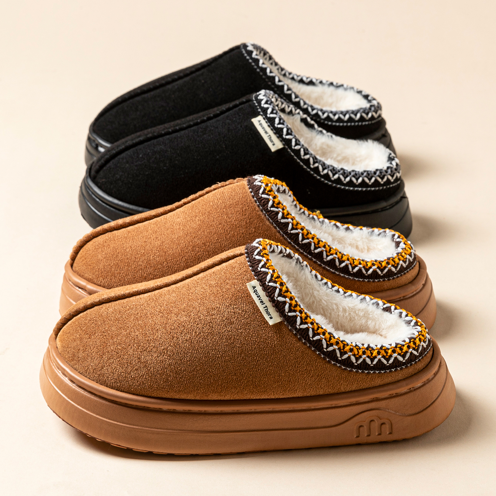 Men Shoes Size - Winter Anti-slip Women's Soft Slipper Boots