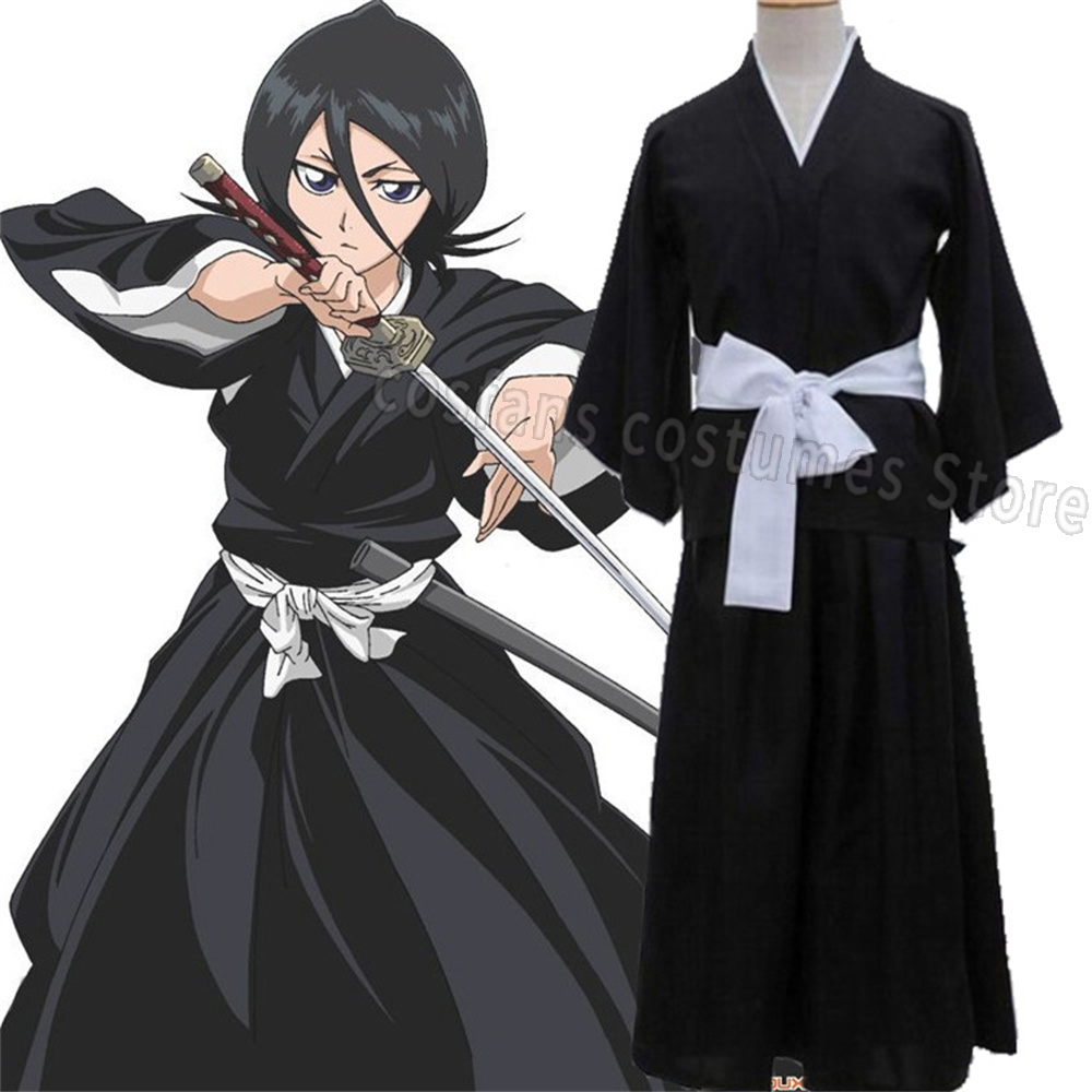 Men Shoes Europe To Us - BLEACH Kuchiki Rukia Shinigami Cosplay Costume