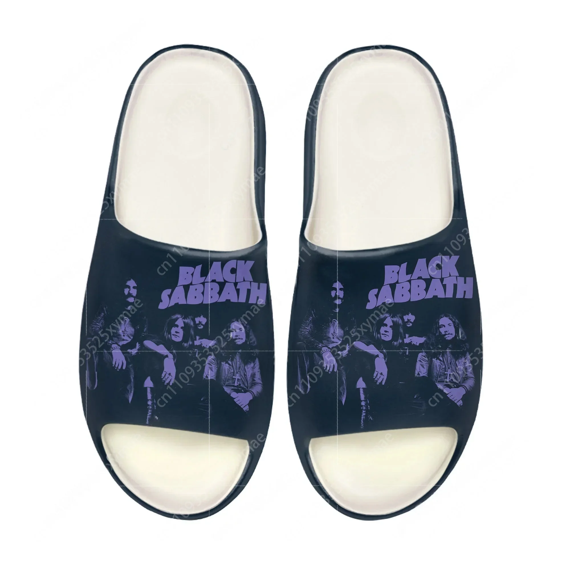 Men Shoes Office - Black Heavy Metal Band Sabbath Soft
