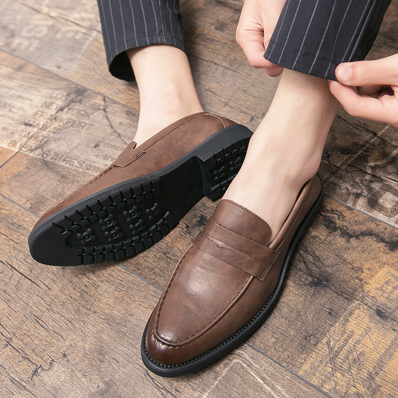 New soft leather breathable le - Men Shoes Europe To Us avaliação e preço
