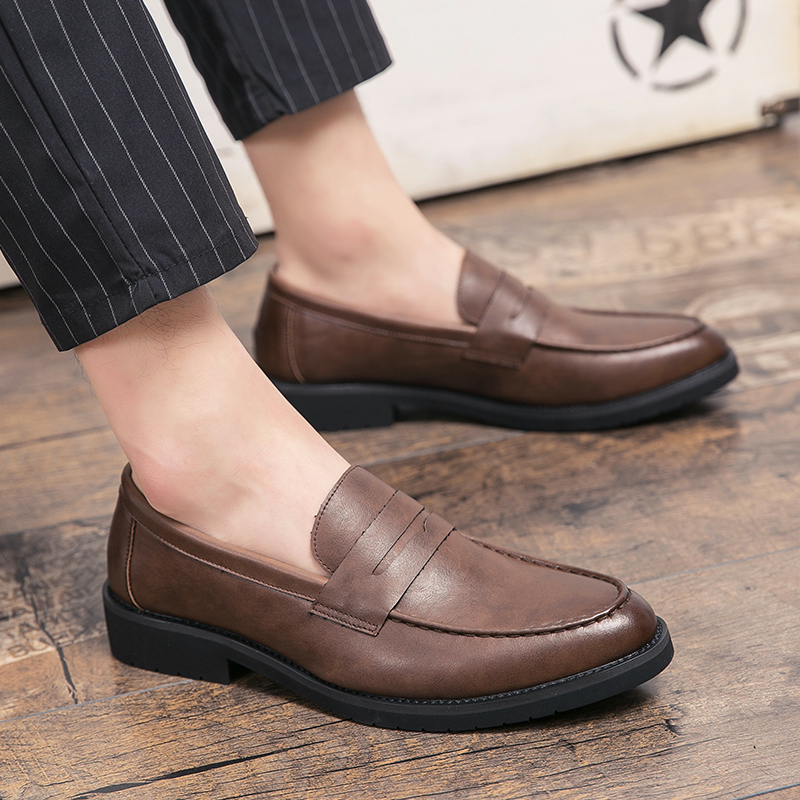 New soft leather breathable le - Men Shoes Europe To Us avaliação e preço