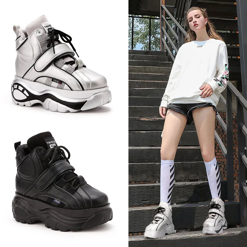 Sneakers Women Heel Platform   - Men'S Shoes Brogues avaliação e preço