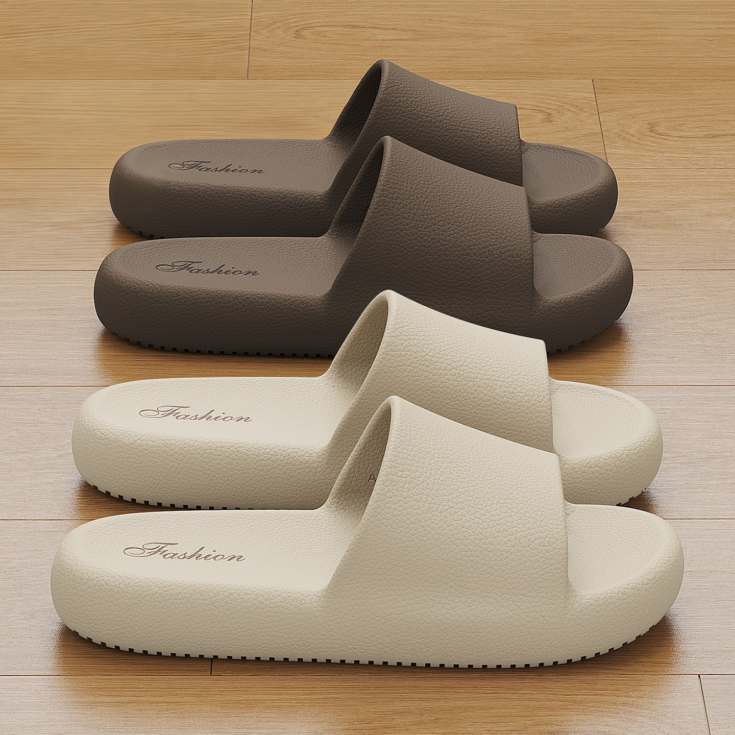Summer Thick Sole EVA Slippers - Flip Flop Beach Men avaliação e preço