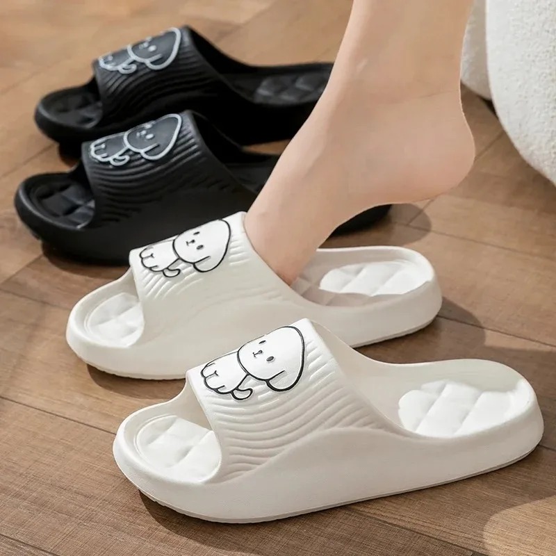 Cute Carton Slippers Bathroom  - Flip Flop Beach Men avaliação e preço