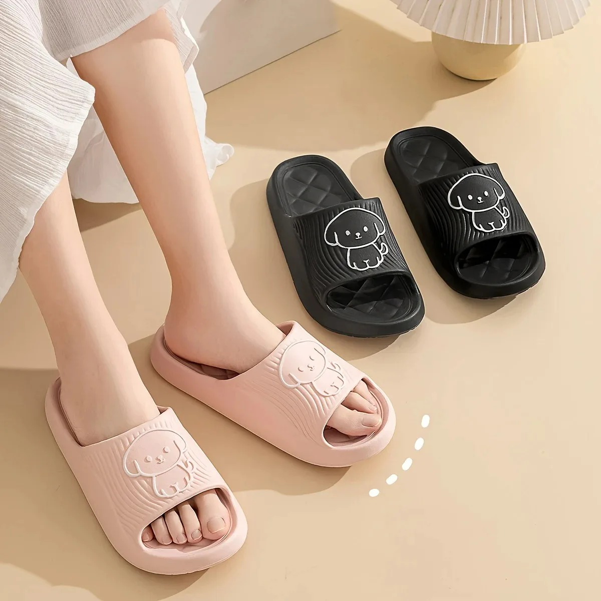 Cute Carton Slippers Bathroom  - Flip Flop Beach Men avaliação e preço