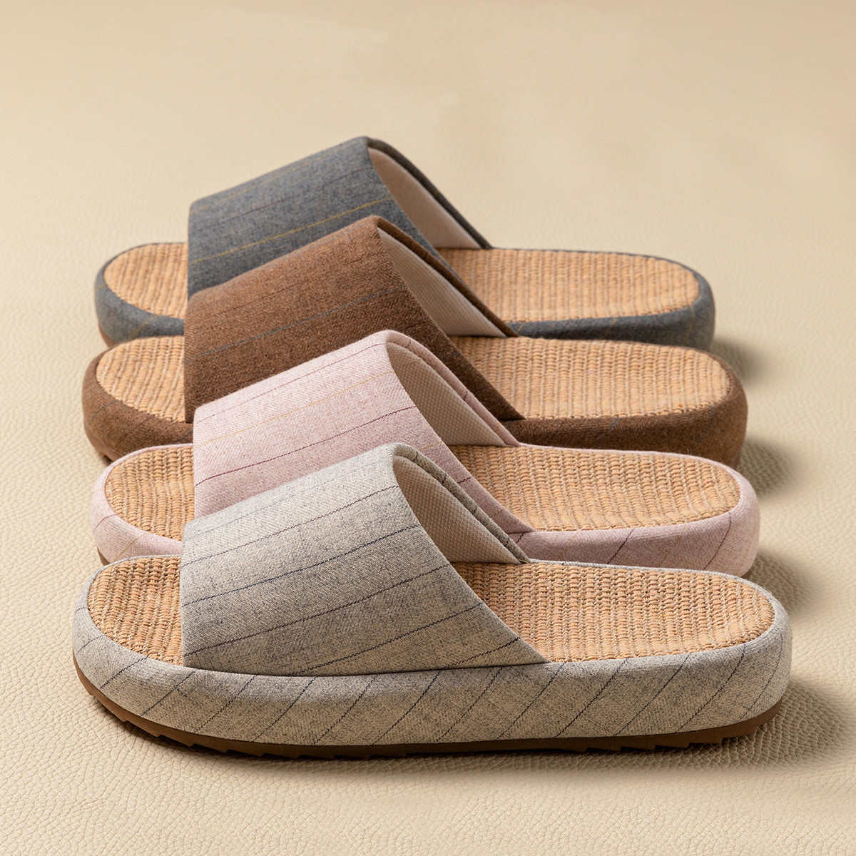 Summer Women Home Slippers Lin - Men Shoes Size avaliação e preço