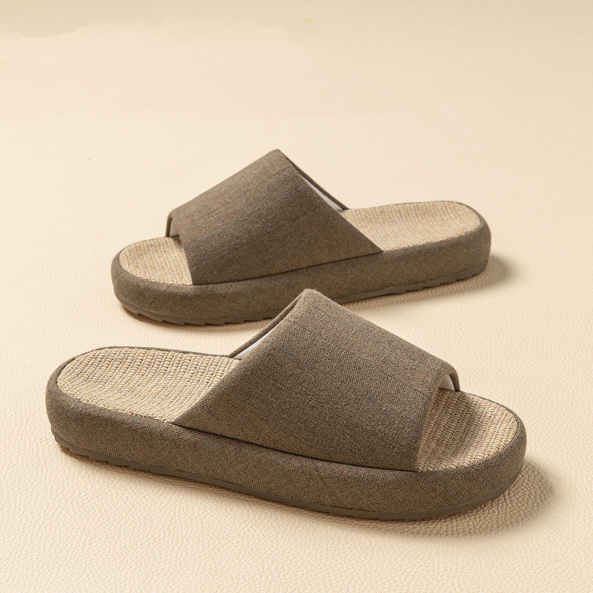 Summer Women Home Slippers Lin - Men Shoes Size avaliação e preço