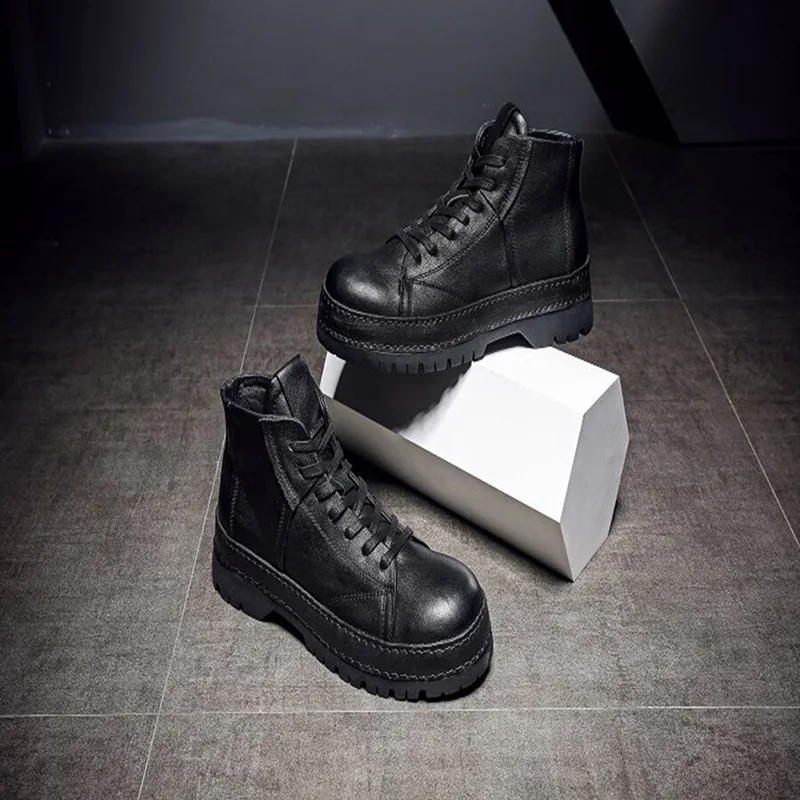 Vintage British Men Ankle Boot - Men'S Shoes Brogues avaliação e preço