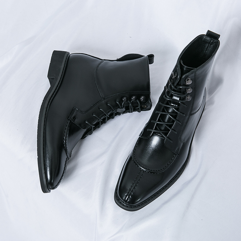2026 New Men's Pointed Brown B - Men'S Shoes For Work avaliação e preço