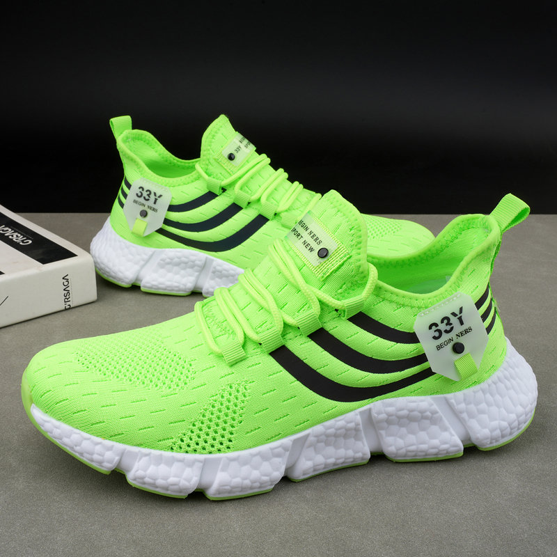 Women Sneakers 2023 New Mesh B - Men'S Shoes Green And White avaliação e preço