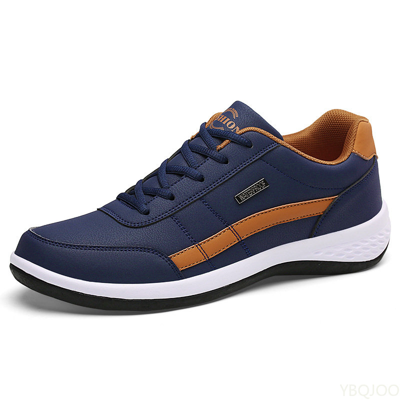 Shoes Leather Men Sneakers Tre - Men Shoes Vans avaliação e preço