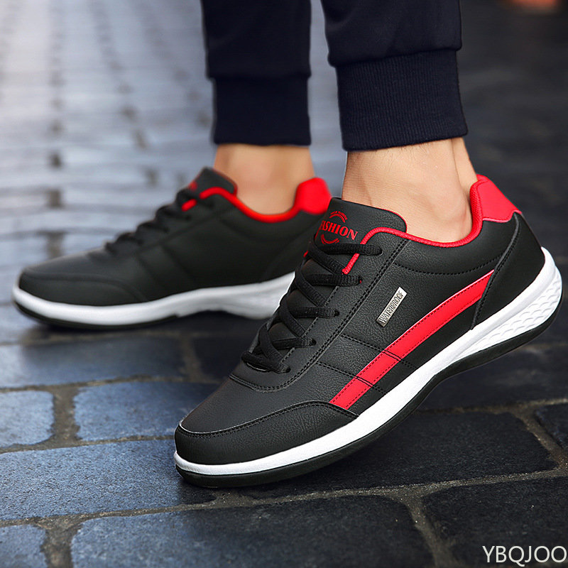 Shoes Leather Men Sneakers Tre - Men Shoes Vans avaliação e preço