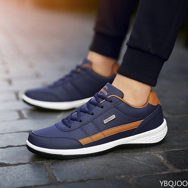 Shoes Leather Men Sneakers Tre - Men Shoes Vans avaliação e preço