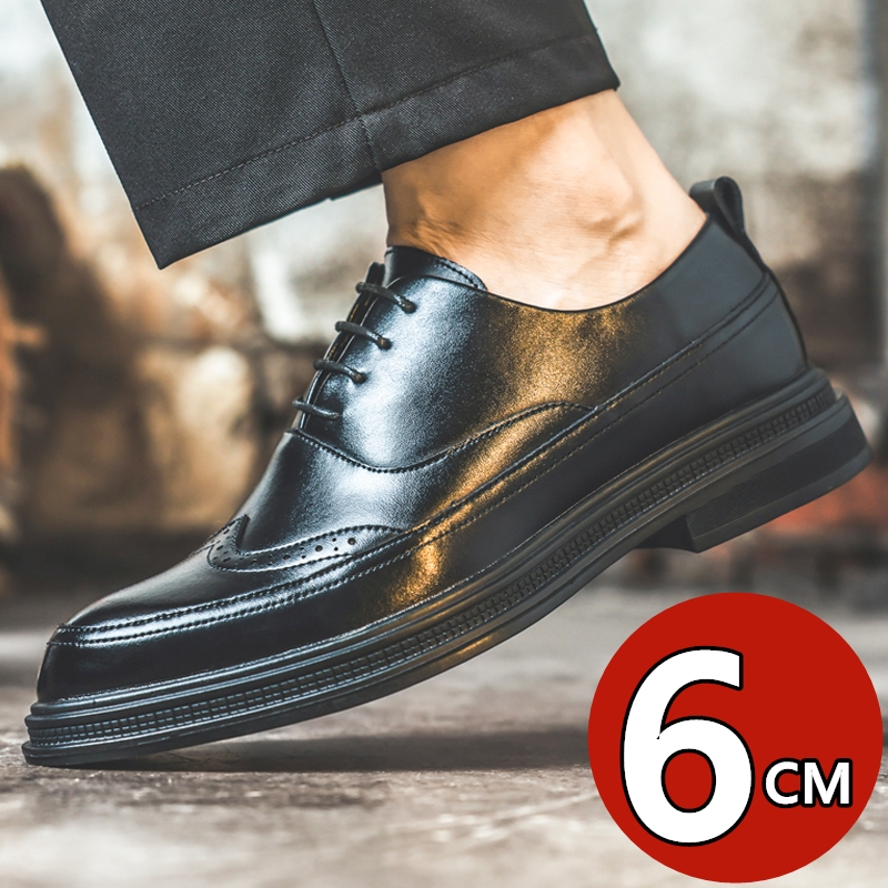 Men's Height Increasing Leathe - Men'S Shoes Brogues avaliação e preço