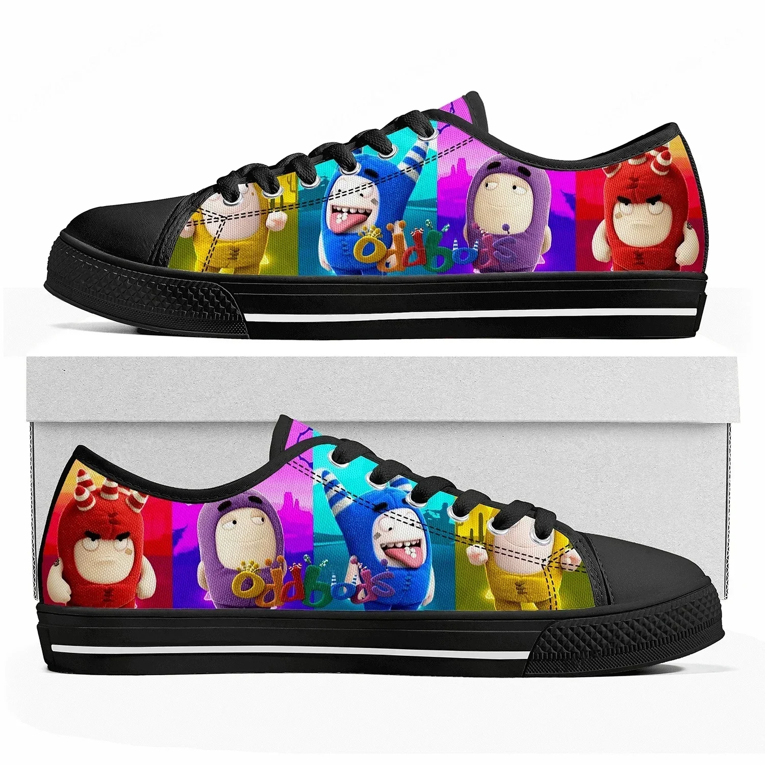 Oddbods Low Top Sneakers Women - Men Shoes Singapore avaliação e preço