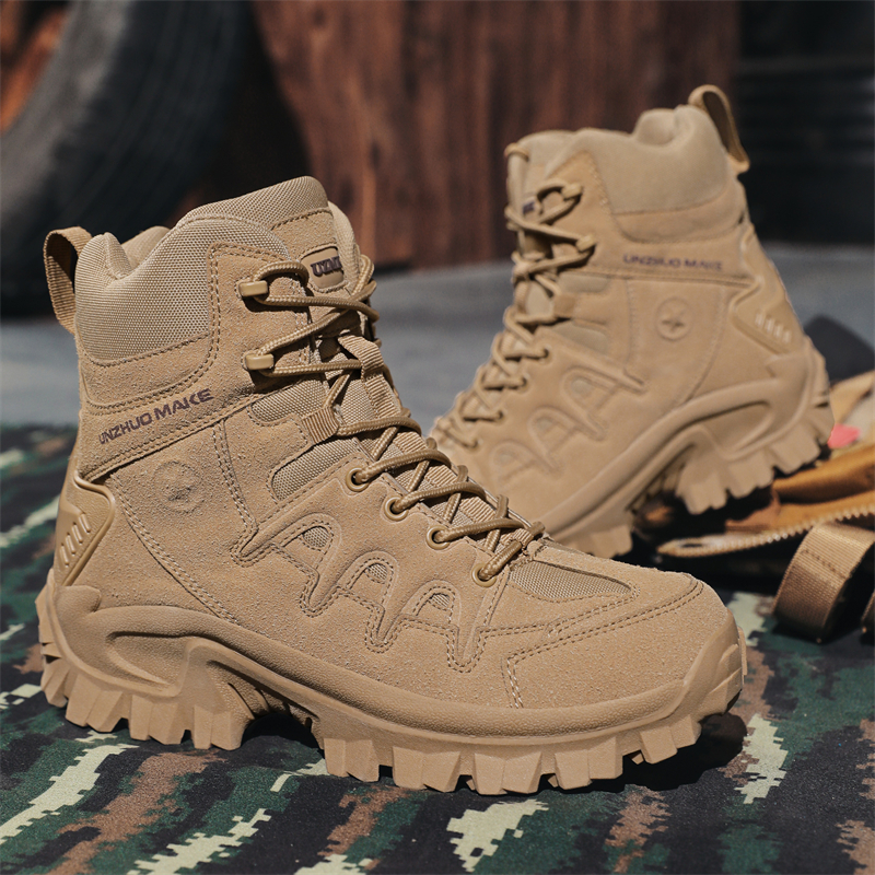 New Men Tactical Boots Comfort - Men'S Shoes For Work avaliação e preço