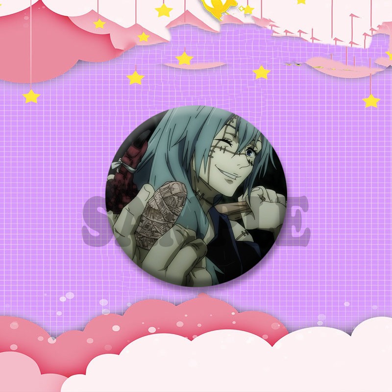 Anime Figure Mahito Enamel Pin - Men Shoes Europe To Us avaliação e preço