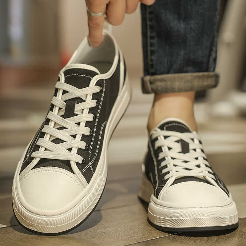 Thick Heel Thick Bottom Sneake - Men'S Shoes For Tennis avaliação e preço