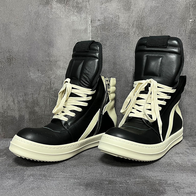 Men‘s High Top Shoes Women Lea - Men'S Shoes Hugo Boss avaliação e preço