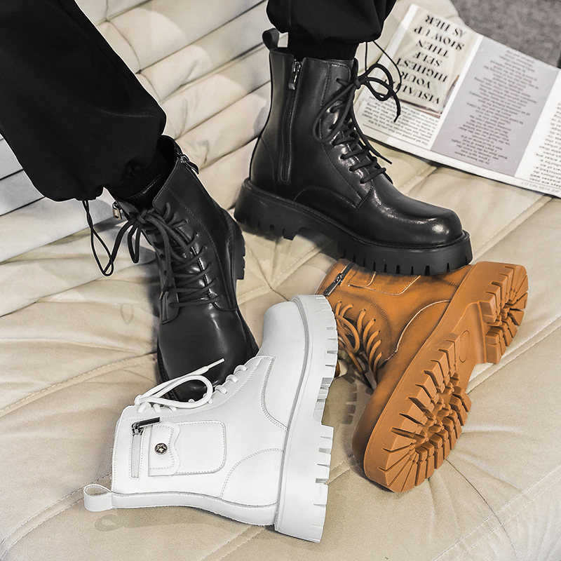 2025 Trend Men Boots Sneakers  - Men'S Shoes Hugo Boss avaliação e preço