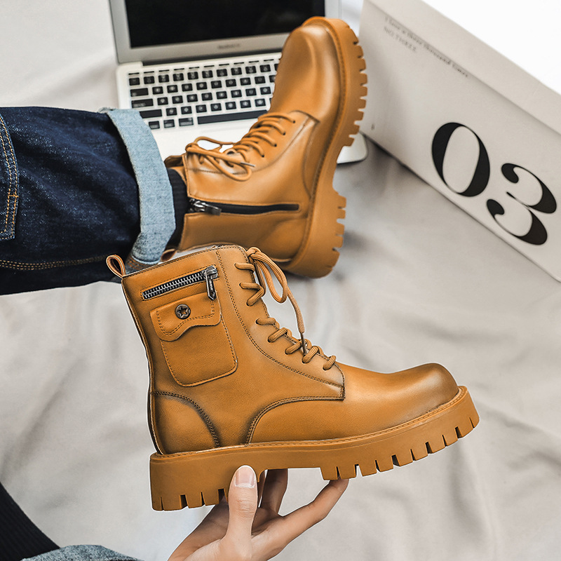 2025 Trend Men Boots Sneakers  - Men'S Shoes Hugo Boss avaliação e preço