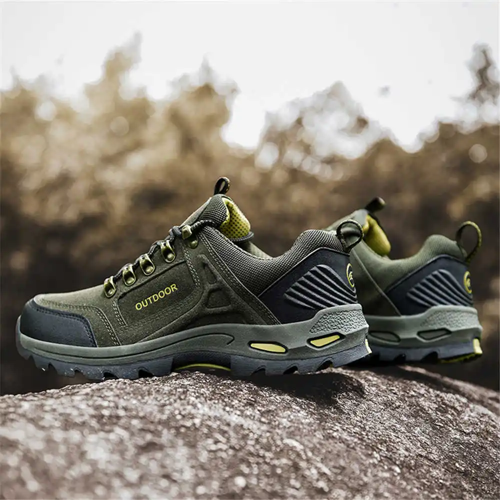 Non-slip Lace Up Hiking Tennis - Men'S Shoes Good For Wide Feet avaliação e preço