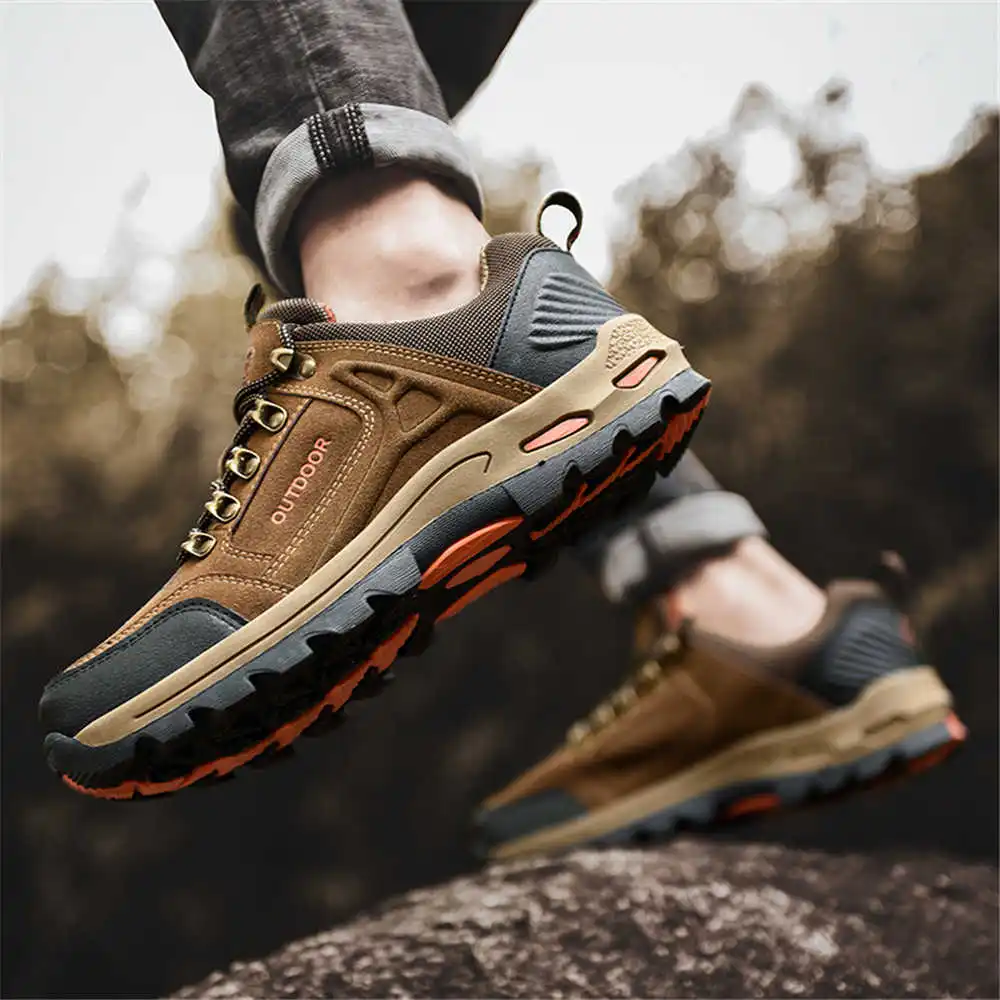 Non-slip Lace Up Hiking Tennis - Men'S Shoes Good For Wide Feet avaliação e preço