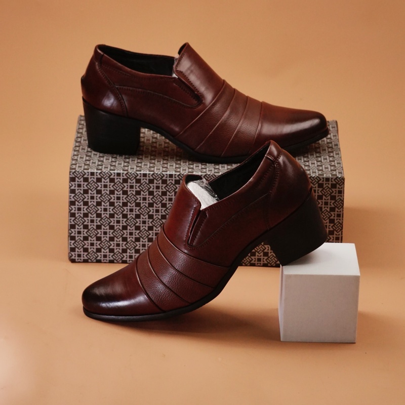 Hot Selling Men's Leather High - Men Shoes Europe To Us avaliação e preço
