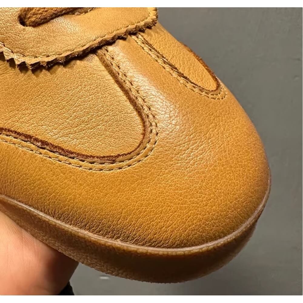 Handcrafted Tan Leather Brogue - Men'S Shoes Brogues avaliação e preço