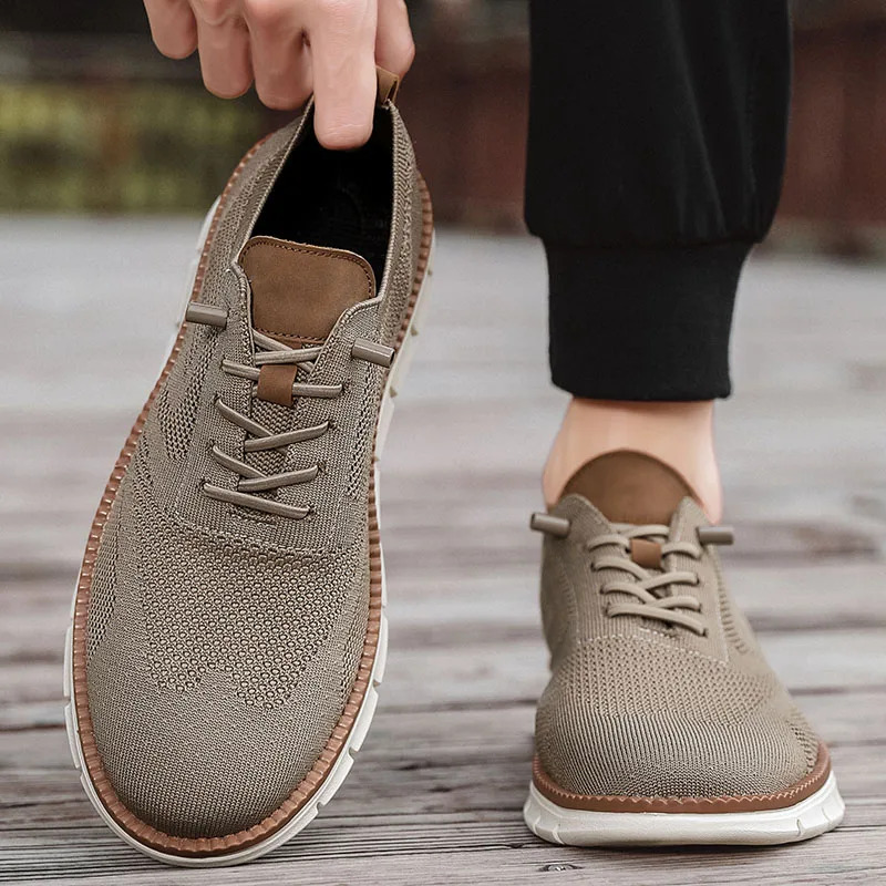 Men Casual Shoes Classic Breat - Men'S Shoes Brogues avaliação e preço