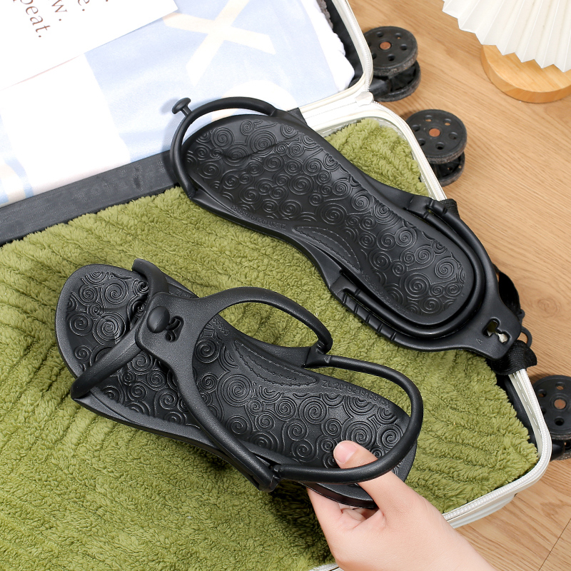 Upgraded Foldable Travel Slipp - Flip Flop Beach Men avaliação e preço