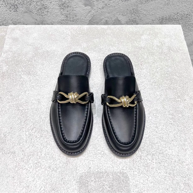 Metal Buckle Half Slippers For - Men'S Shoes Hugo Boss avaliação e preço