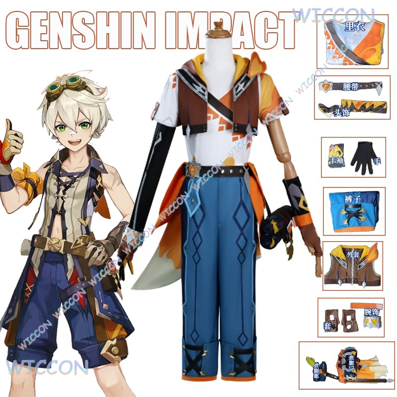 Bennett Cosplay Game Genshin I - Men Shoes Europe To Us avaliação e preço