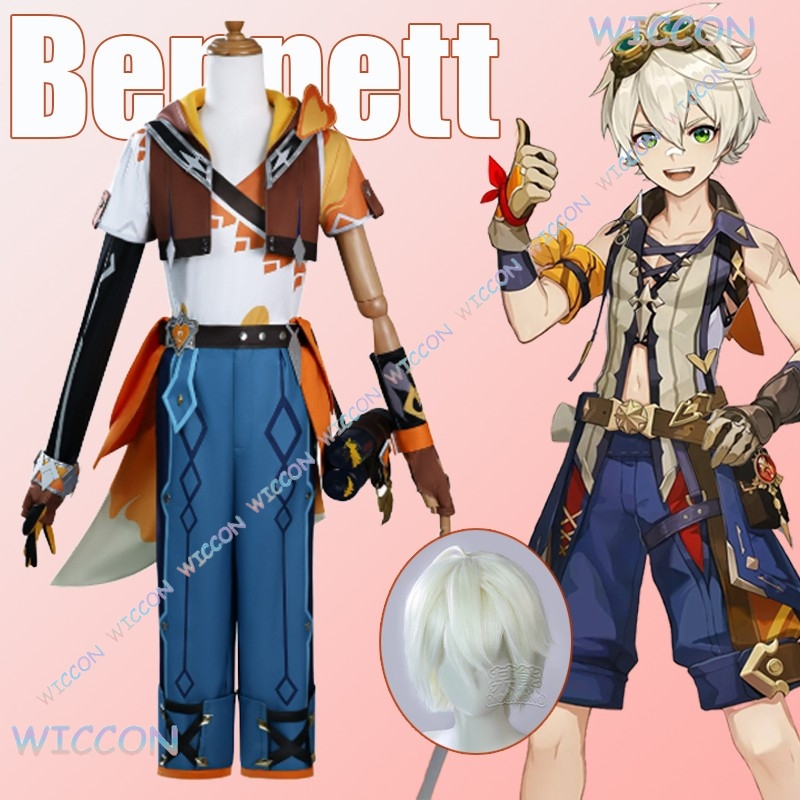 Bennett Cosplay Game Genshin I - Men Shoes Europe To Us avaliação e preço
