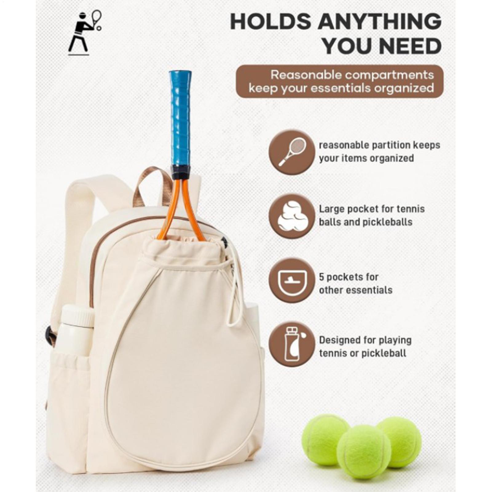 Pickleball Bags For Men Holds  - Men'S Shoes For Tennis avaliação e preço