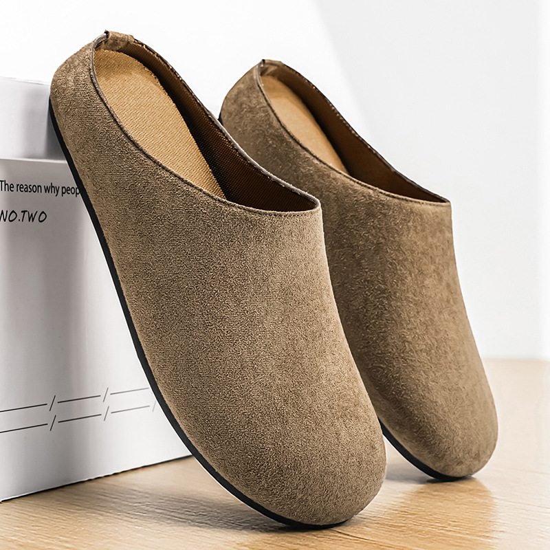 Men's New Slip-On Mules Closed - Men Shoes Office avaliação e preço