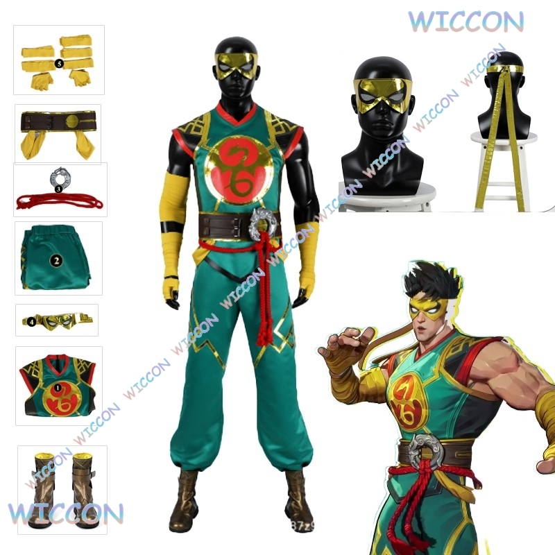 Lin Lie Cosplay Iron Fist Cosp - Men Shoes Europe To Us avaliação e preço