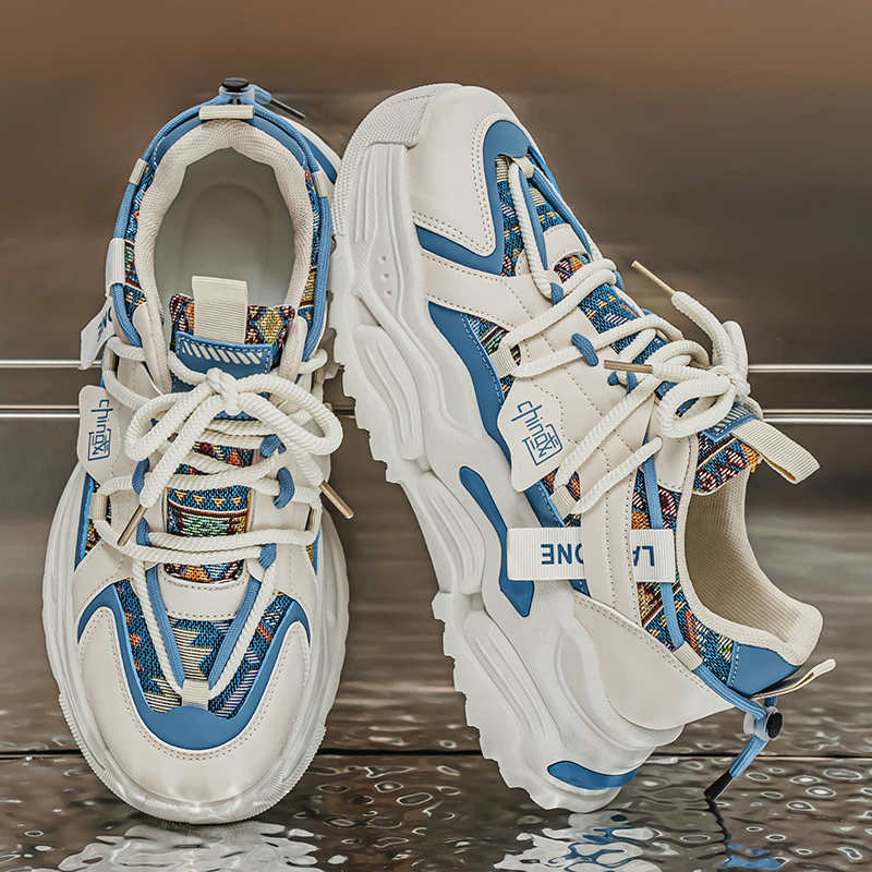 PU Leather Without Heel Men's  - Men'S Shoes For Tennis avaliação e preço