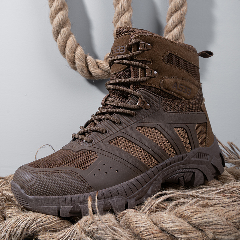 Men Tactical Boots Lace Up Des - Men Shoes Office avaliação e preço
