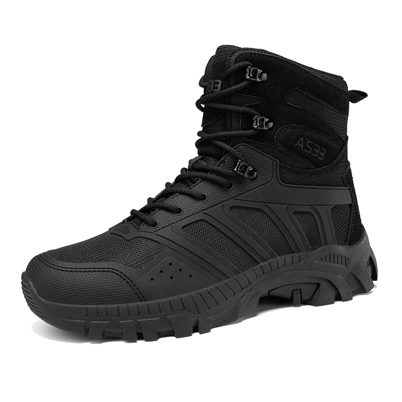 Men Tactical Boots Lace Up Des - Men Shoes Office avaliação e preço