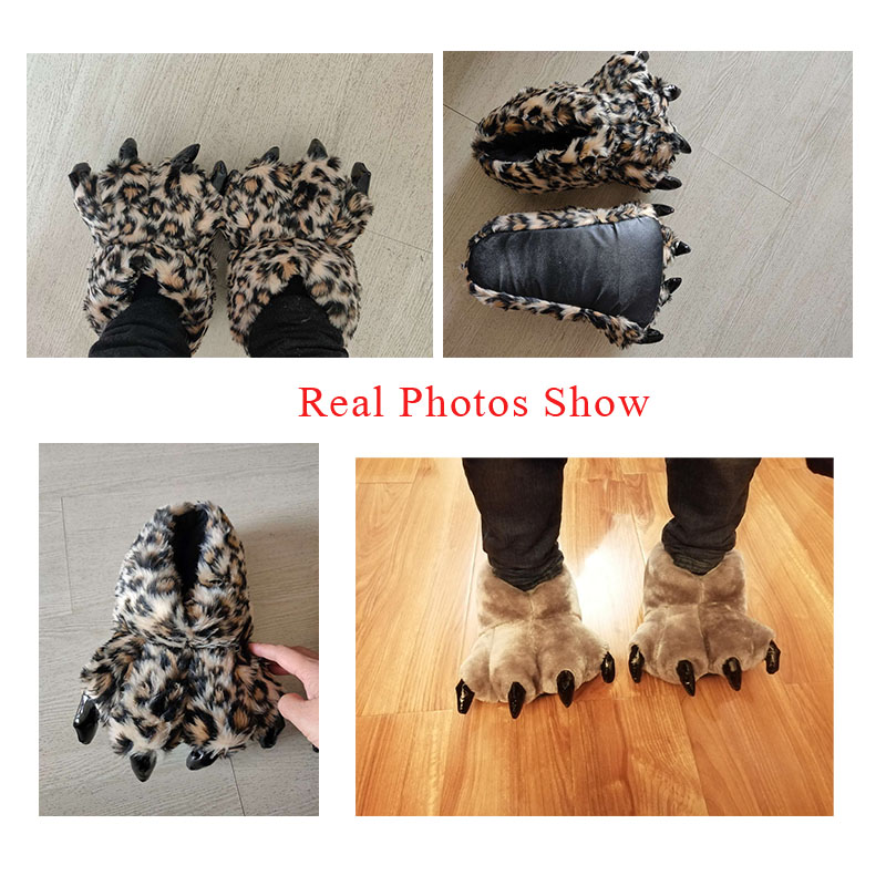 Size 35-43 Black Animal Paw Sh - Men Shoes Size avaliação e preço