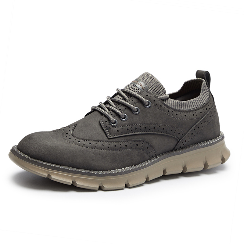 Spring Autumn Mens Brogues Lea - Men'S Shoes Brogues avaliação e preço