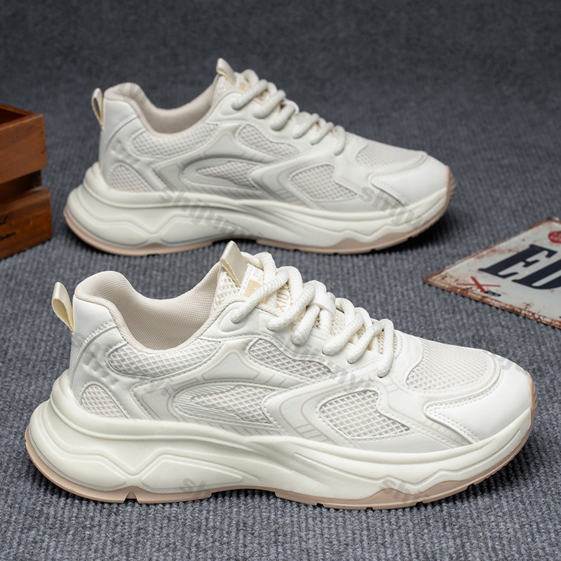 Men White Sneakers Summer New  - Men'S Shoes Green And White avaliação e preço