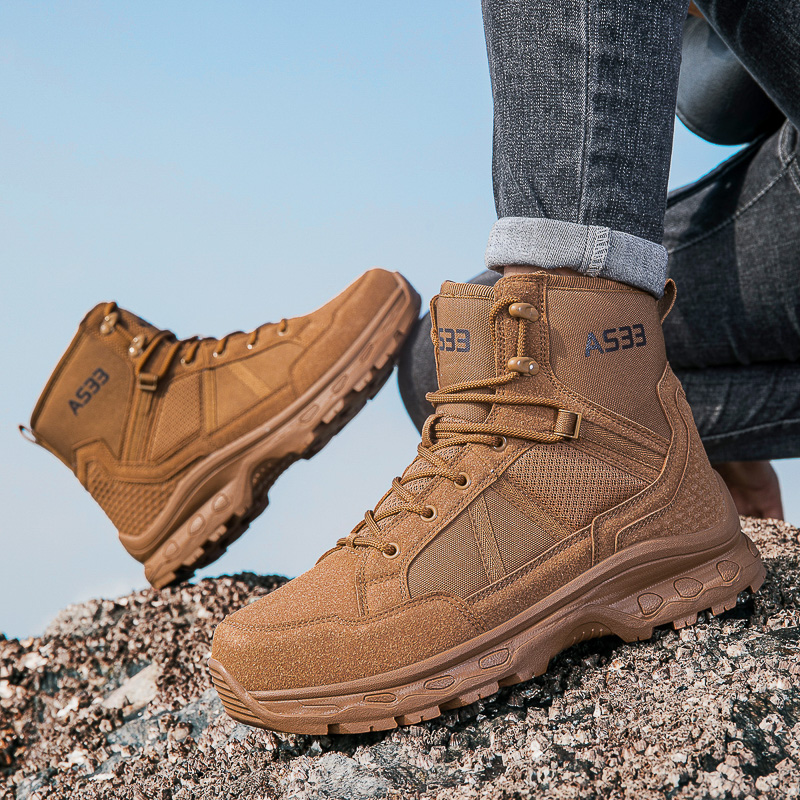Men's Military Tactical Boots  - Men Shoes Office avaliação e preço