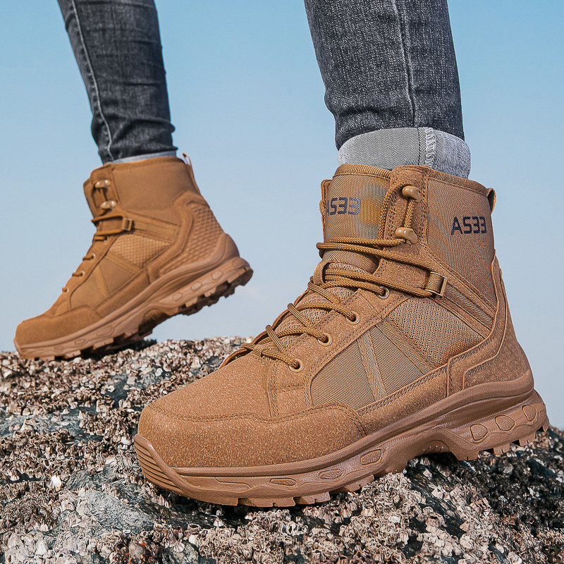 Men's Military Tactical Boots  - Men Shoes Office avaliação e preço