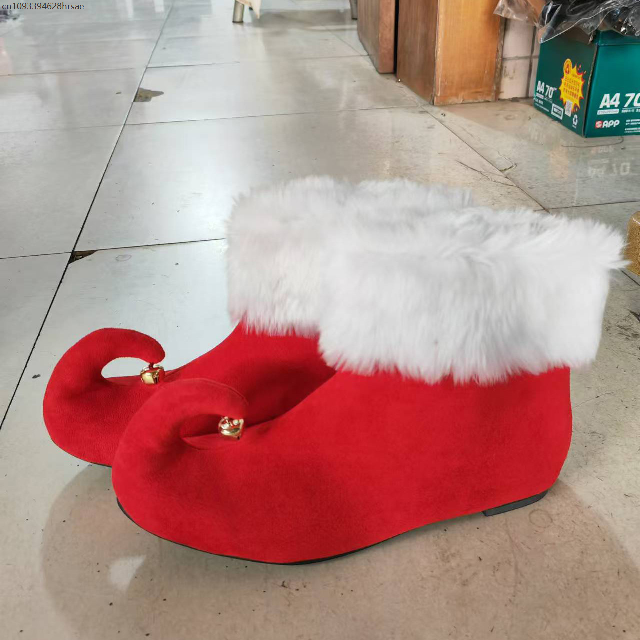 Christmas Suede Boots With Jin - Men Shoes Europe To Us avaliação e preço