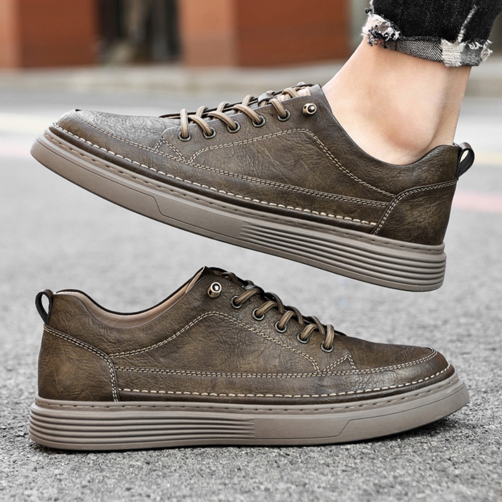 2026 LUKE LK2082 Leather Look  - Men Shoes Eu To Us avaliação e preço