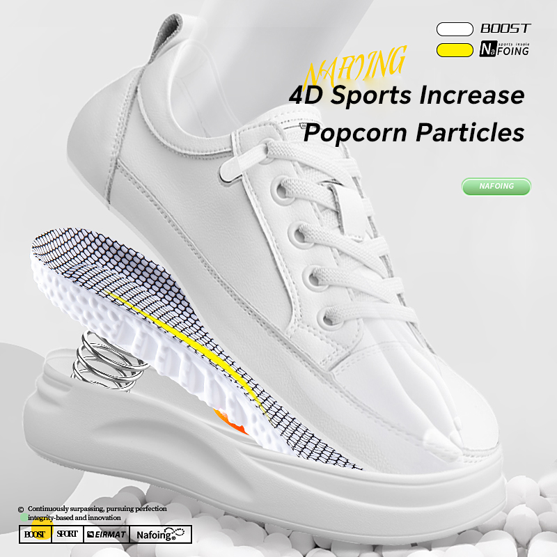 Sport Shock Absorption Insoles - Men'S Shoes Green And White avaliação e preço