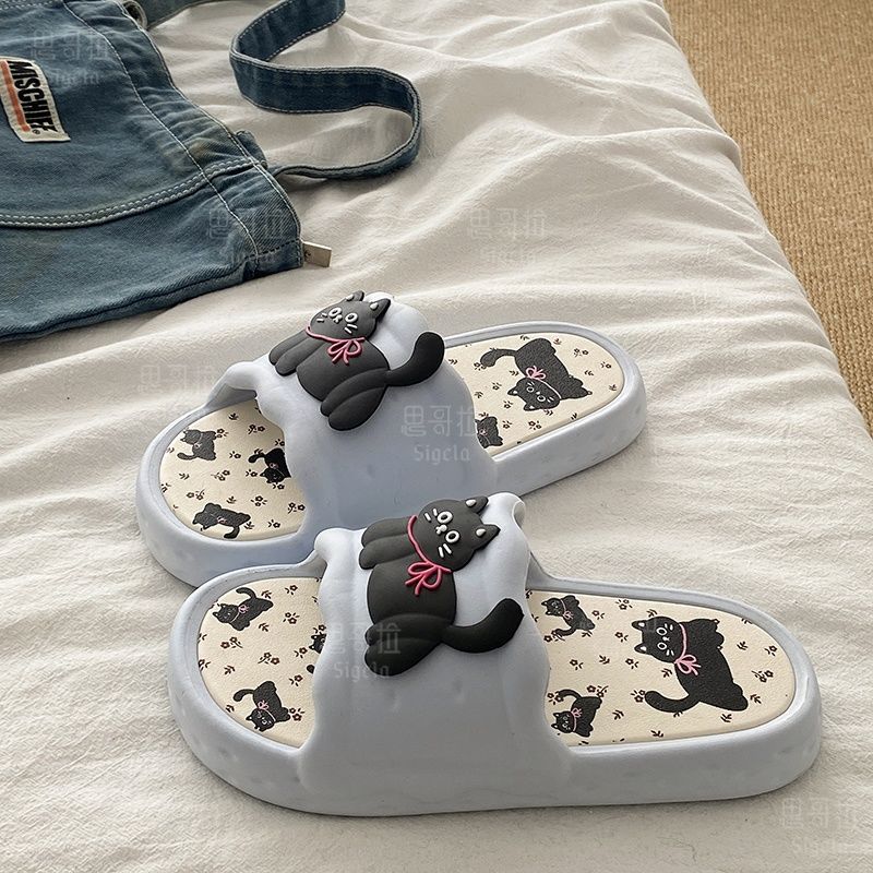Printting Cute Bear Women Slip - Flip Flop Beach Men avaliação e preço