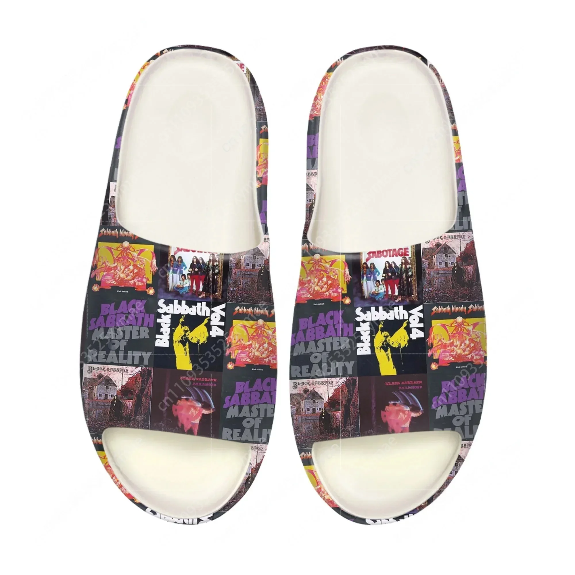 Black Heavy Metal Band Sabbath - Men Shoes Office avaliação e preço